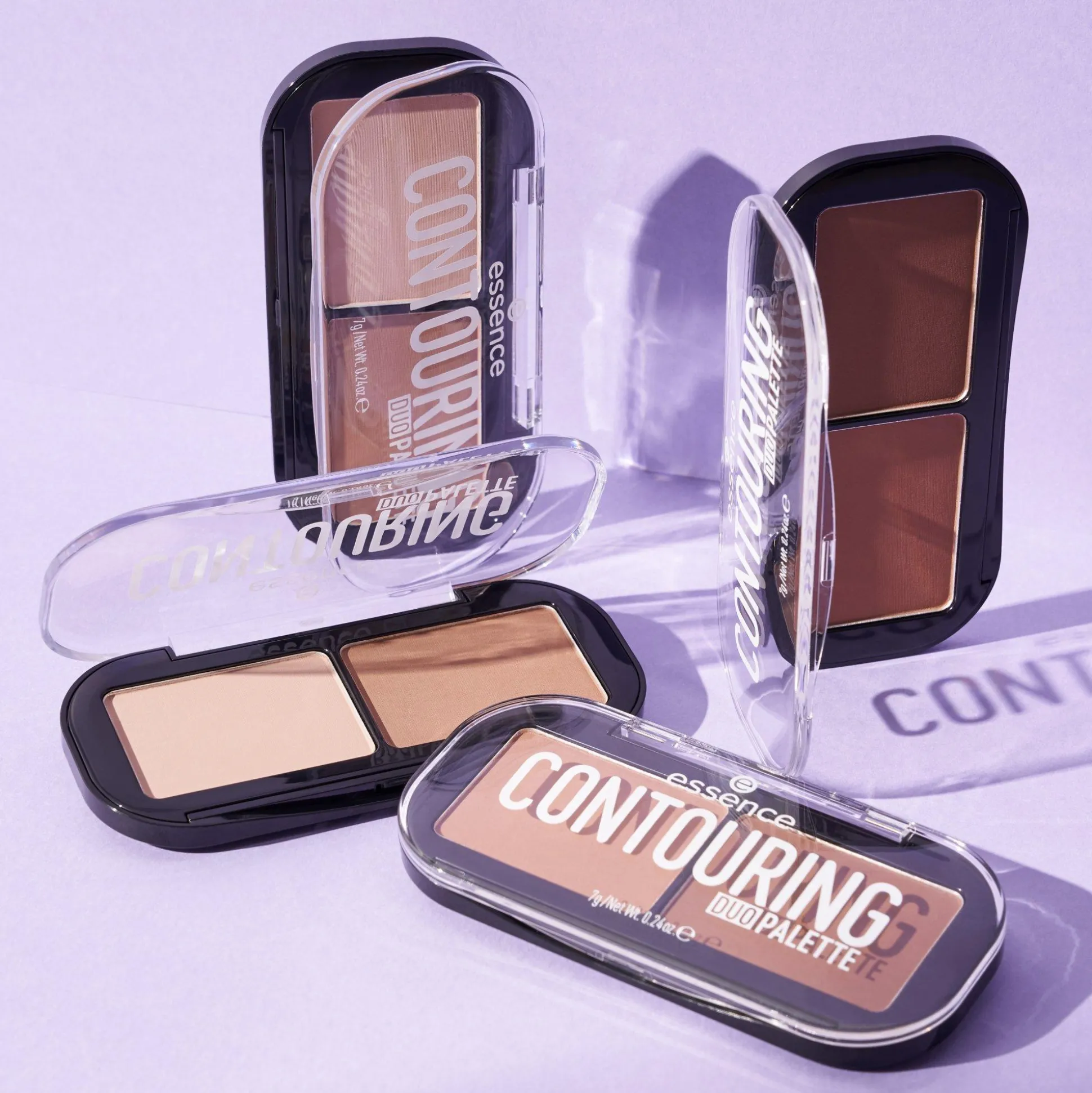 essence CONTOURING DUO PALETTE VISO 10 - lighter skin Cheap