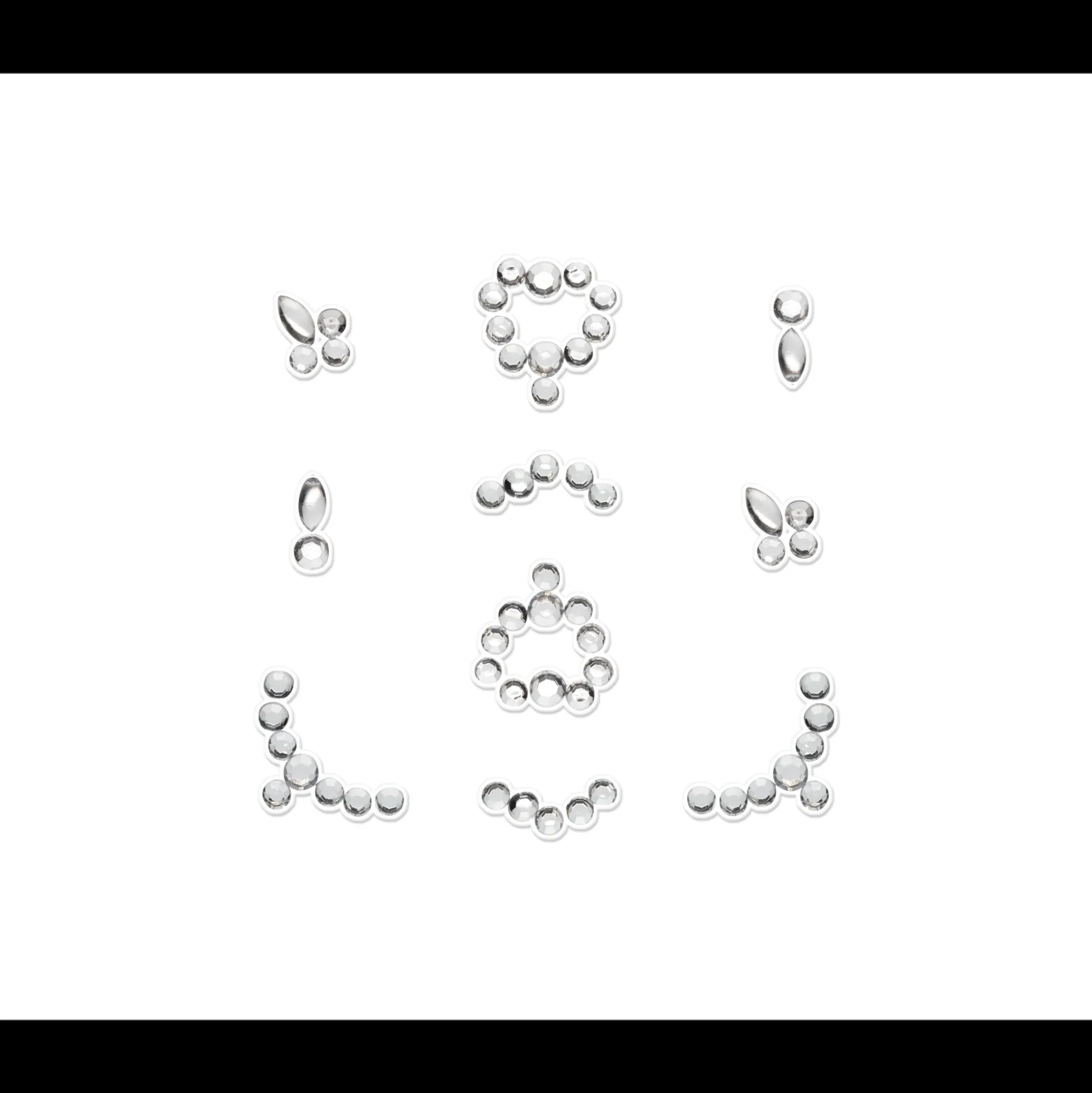 essence 3D nail jewels adesivi unghie 02 - mirror universe Cheap
