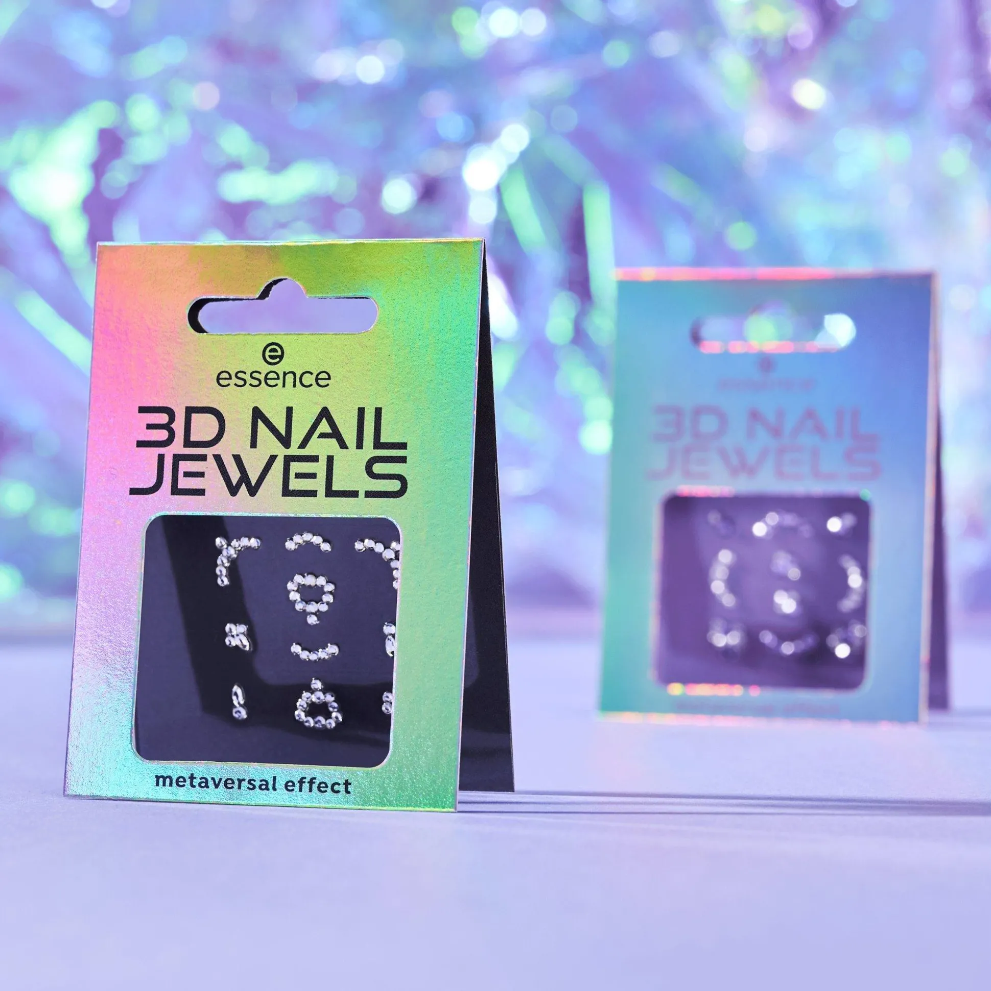essence 3D nail jewels adesivi unghie 02 - mirror universe Cheap