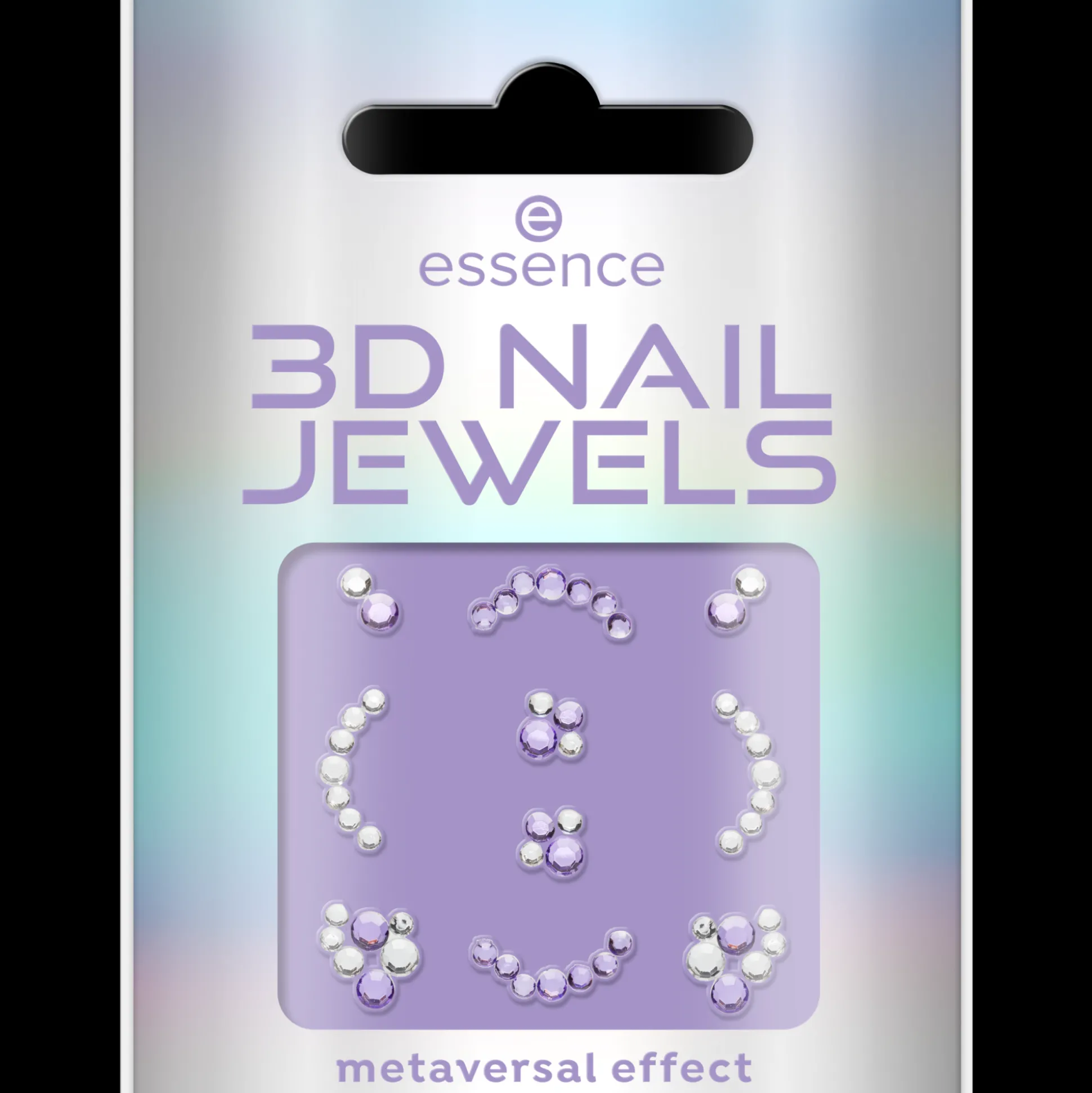 essence 3D nail jewels adesivi unghie 01 - future reality Fashion