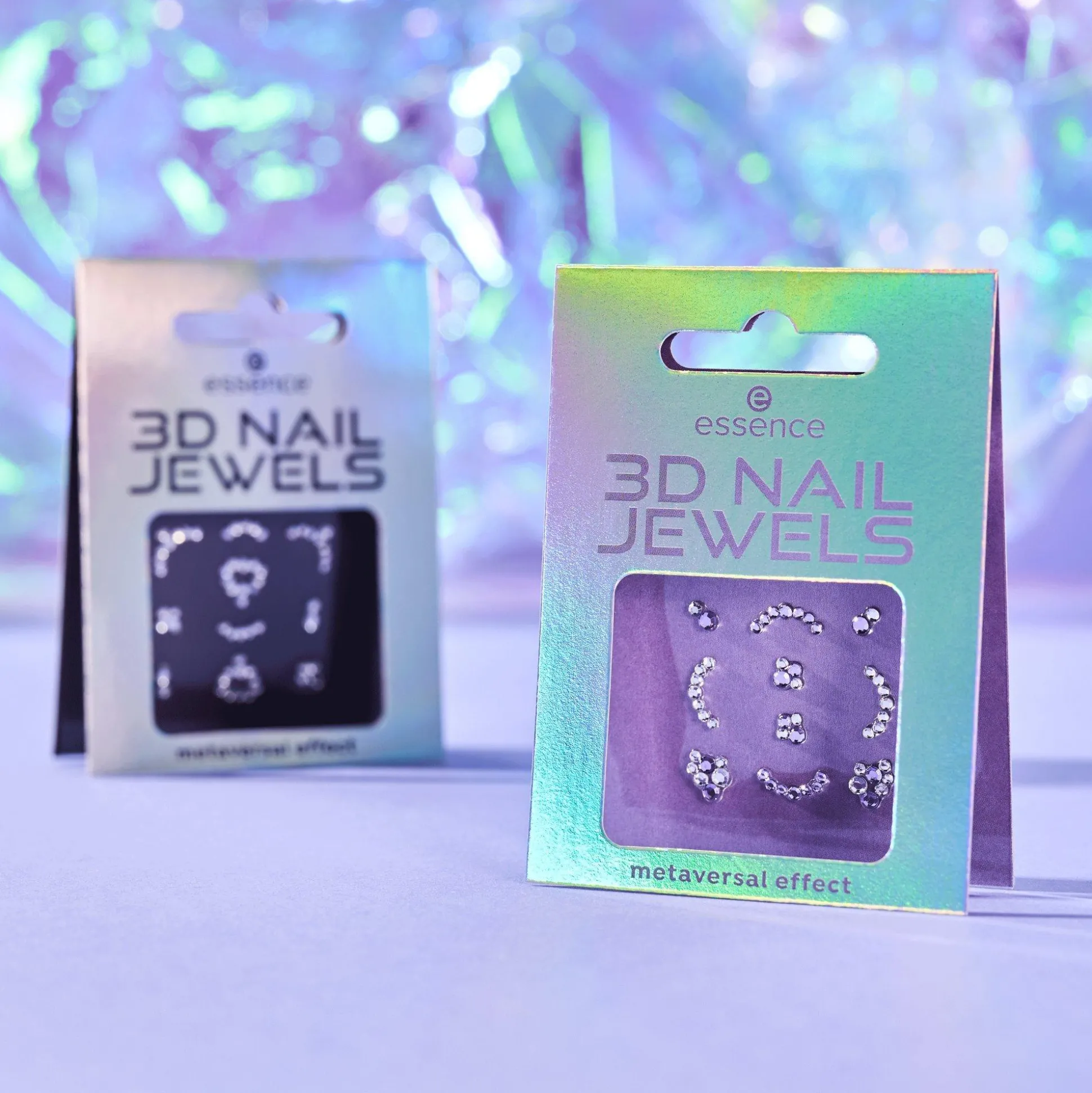 essence 3D nail jewels adesivi unghie 01 - future reality Fashion