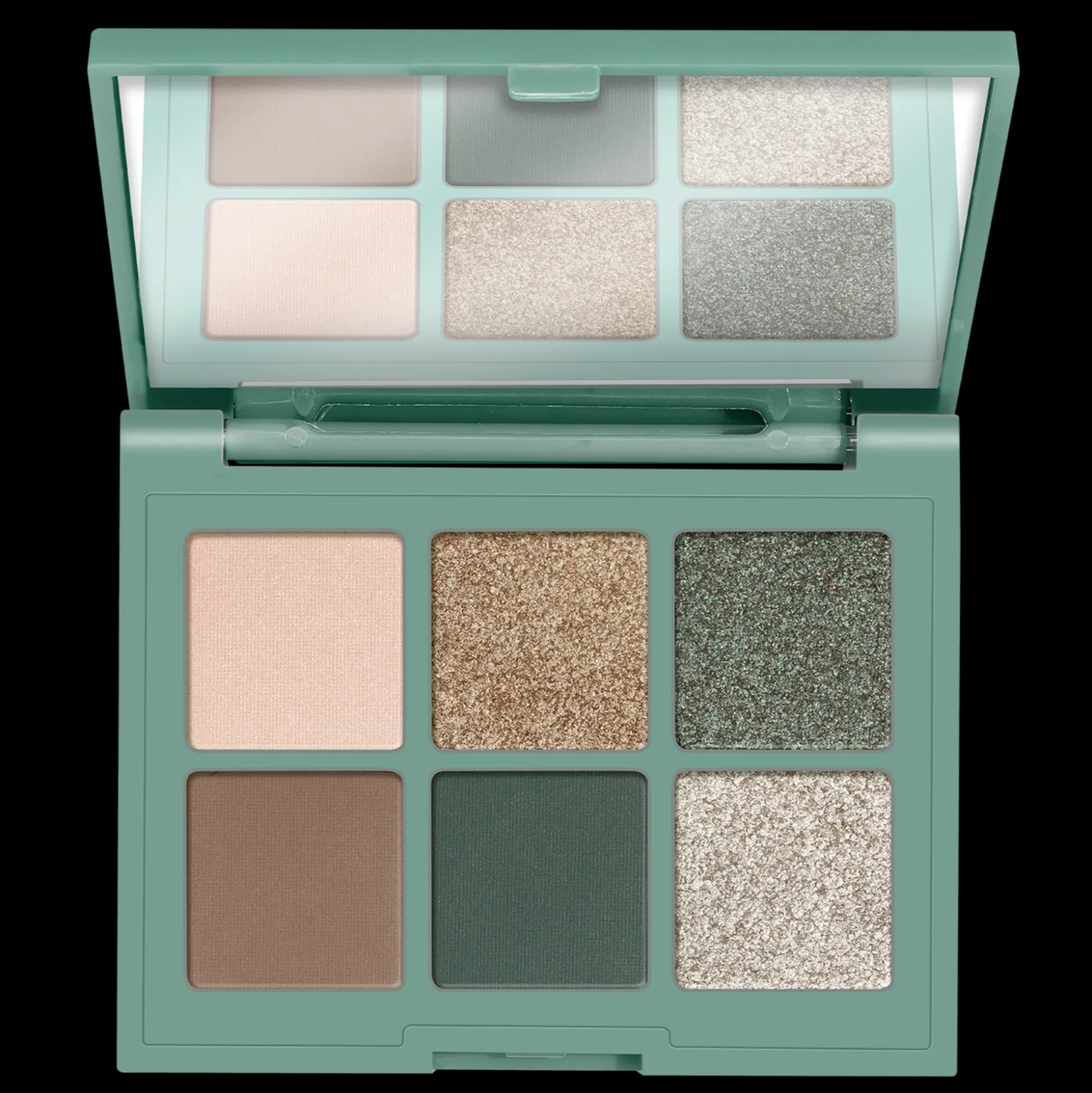 essence Dancing GREEN palette di ombretti Discount