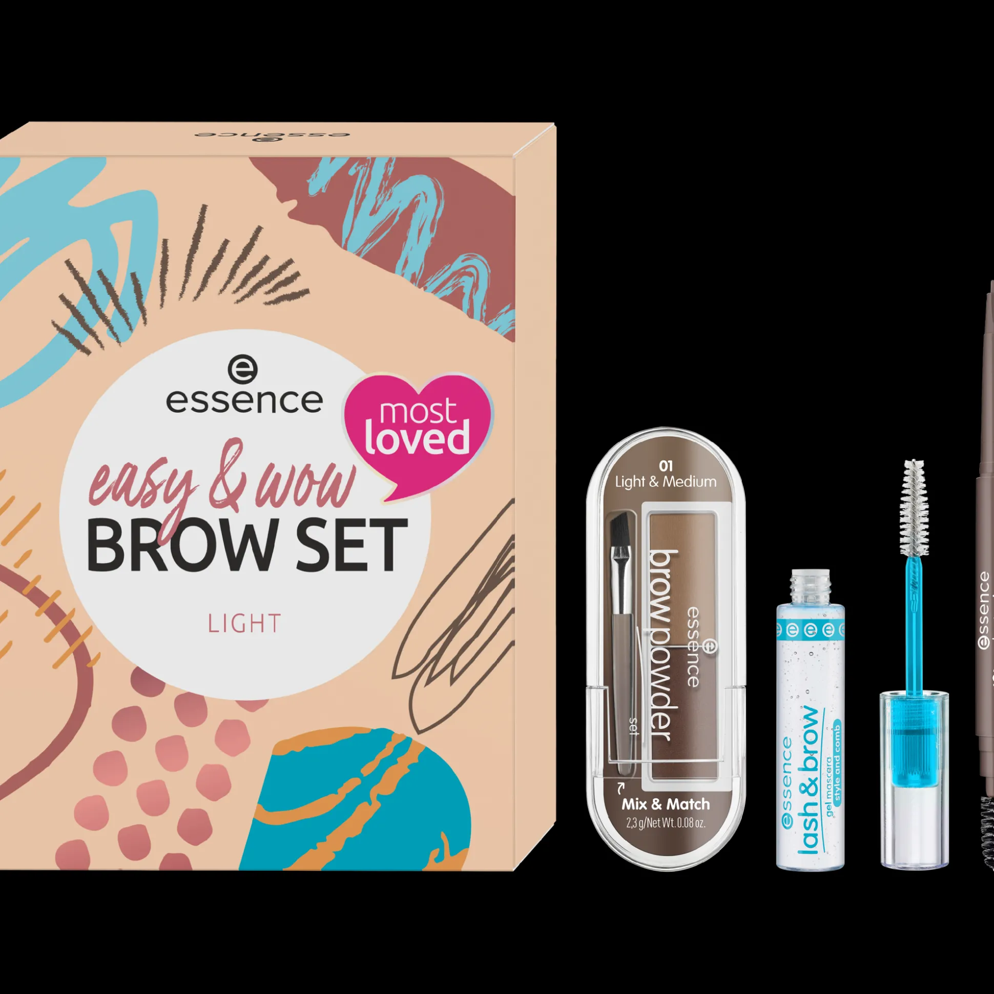 essence easy & WOW brow set light Cheap