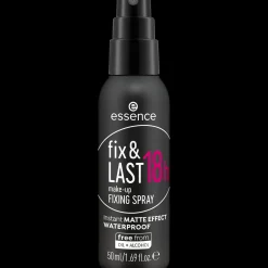 essence fix and LAST 18h make-up SPRAY VISO FISSANTE Cheap