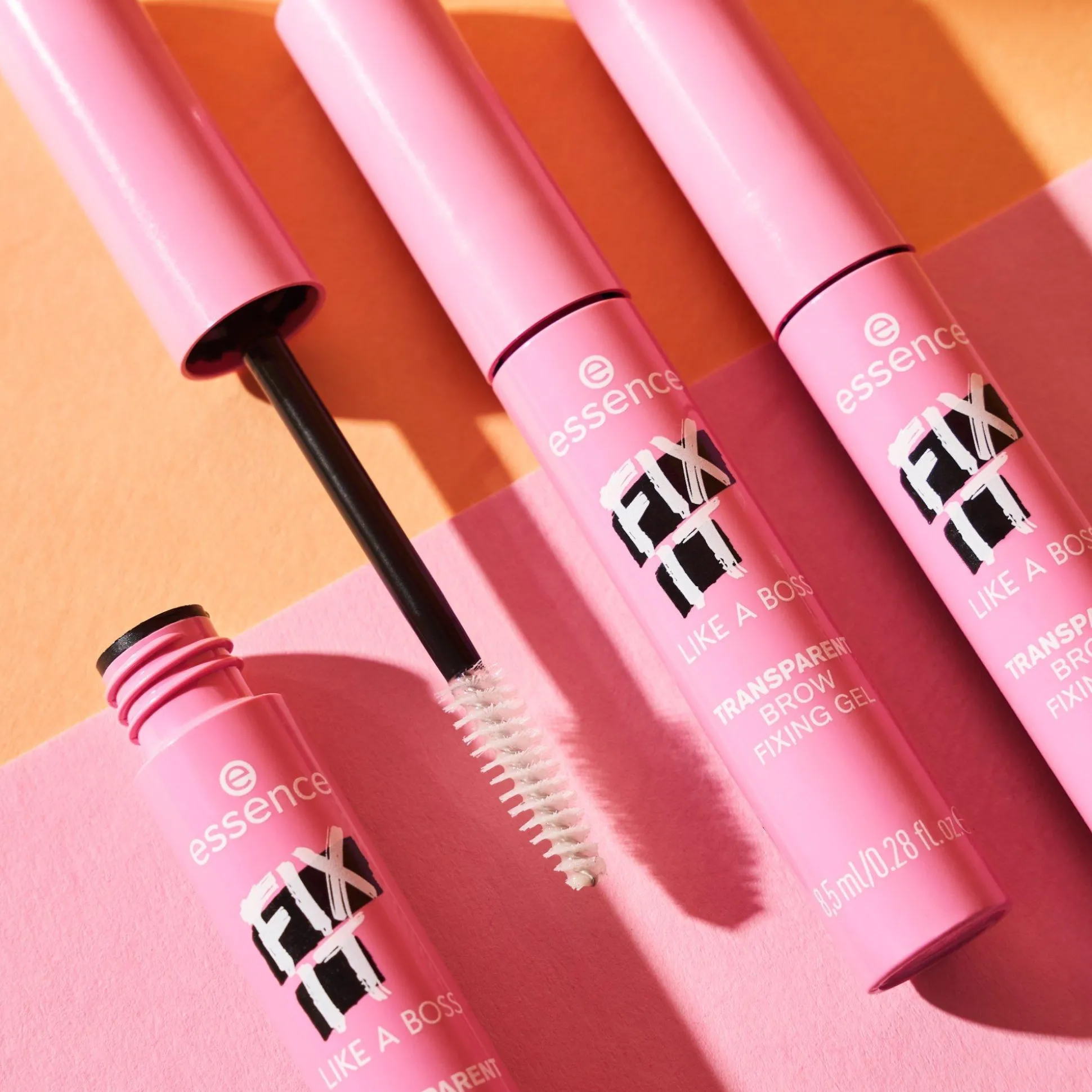 essence FIX IT LIKE A BOSS TRANSPARENT BROW FIXING GEL SOPRACCIGLIA Fashion
