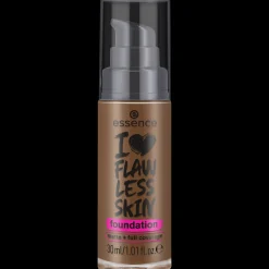 essence Fondotinta I LOVE FLAWLESS SKIN 160 - Dark Tan Fashion