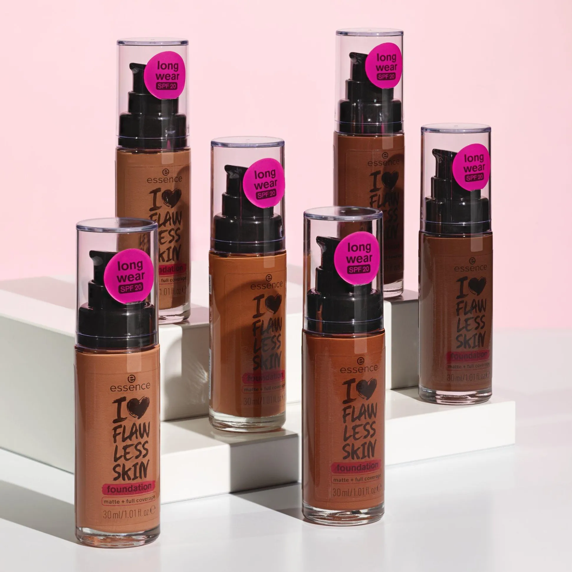 essence Fondotinta I LOVE FLAWLESS SKIN 170 - Light deep New