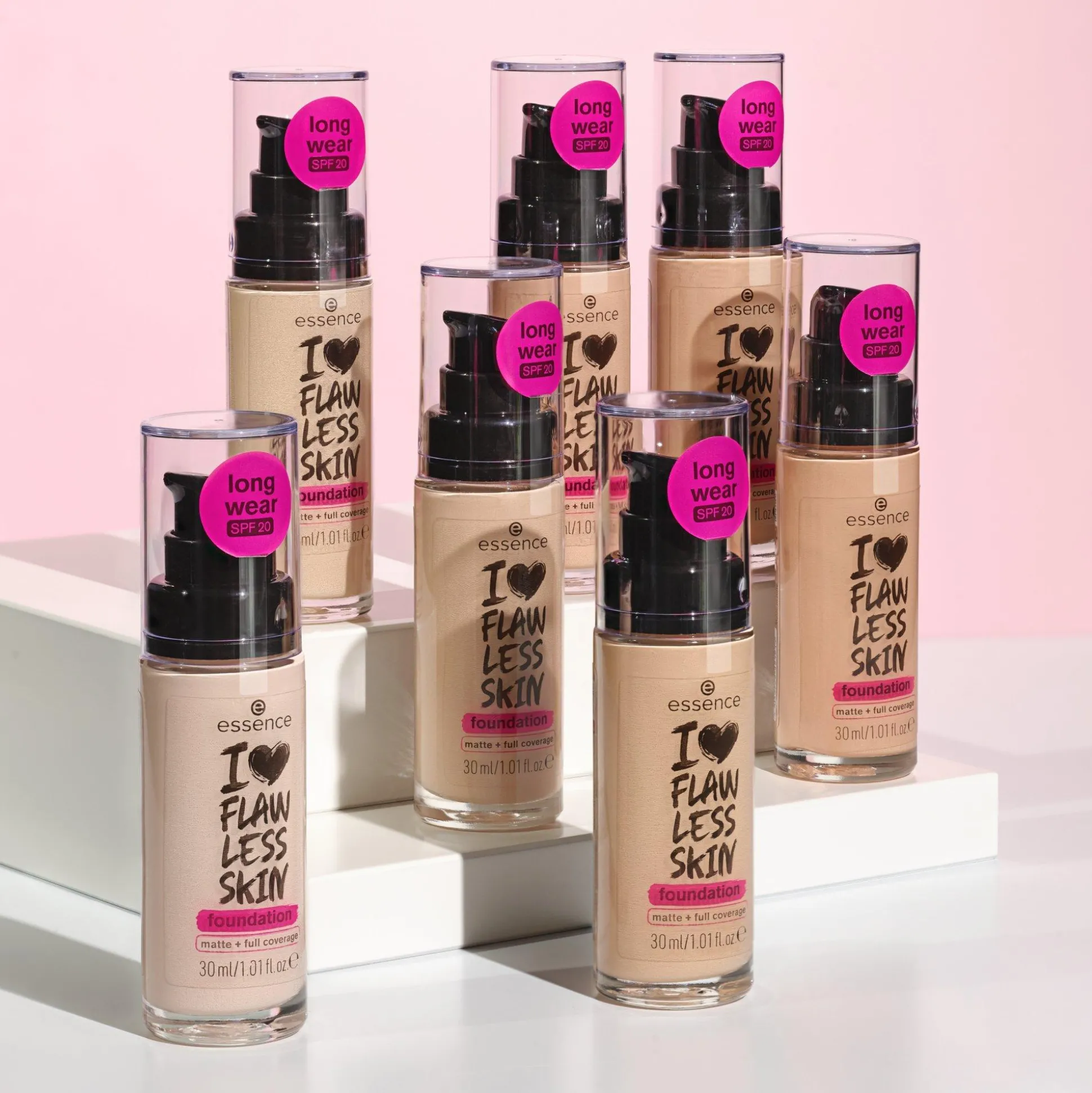 essence Fondotinta I LOVE FLAWLESS SKIN 60 - Dark Ivory Best