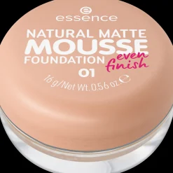 essence FONDOTINTA NATURAL MATTE MOUSSE 01 - Online