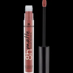 essence 8h matte rossetto liquido 16 - Velvet Brick Hot