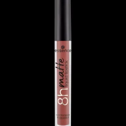 essence 8h matte rossetto liquido 16 - Velvet Brick Hot