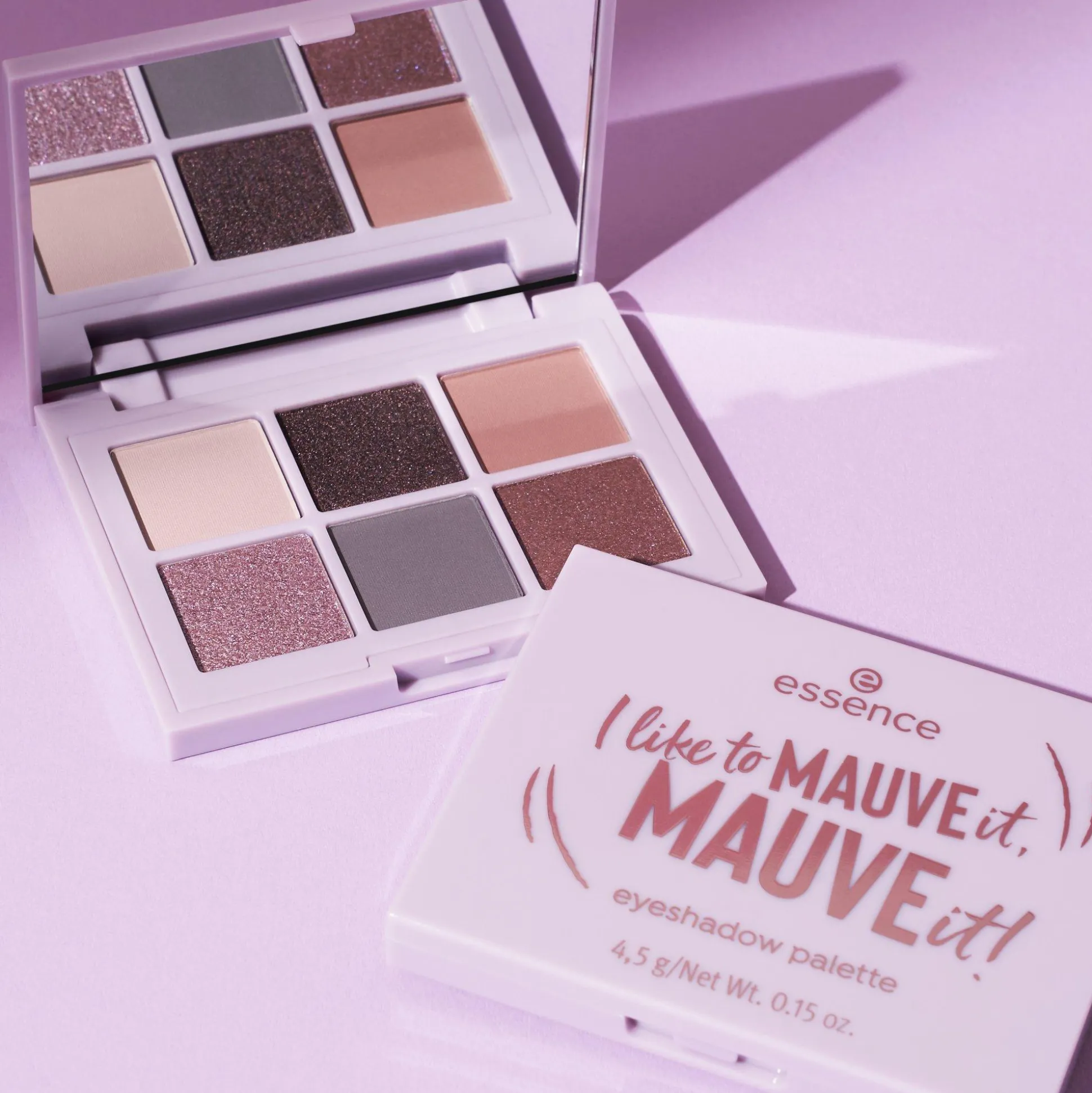 essence I like to MAUVE it, MAUVE it! palette di ombretti Best