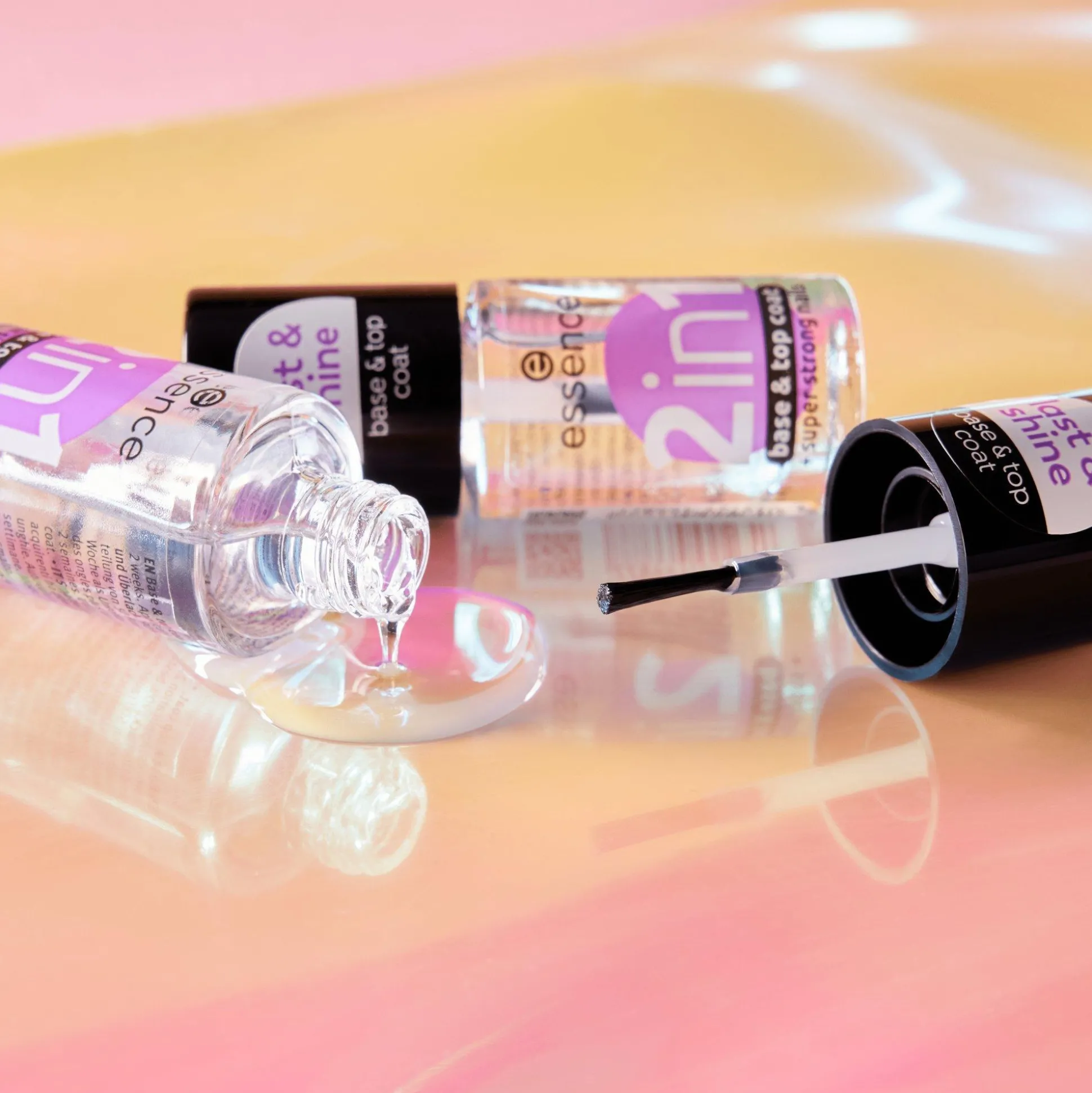 essence 2in1 smalto unghie base & top coat Outlet