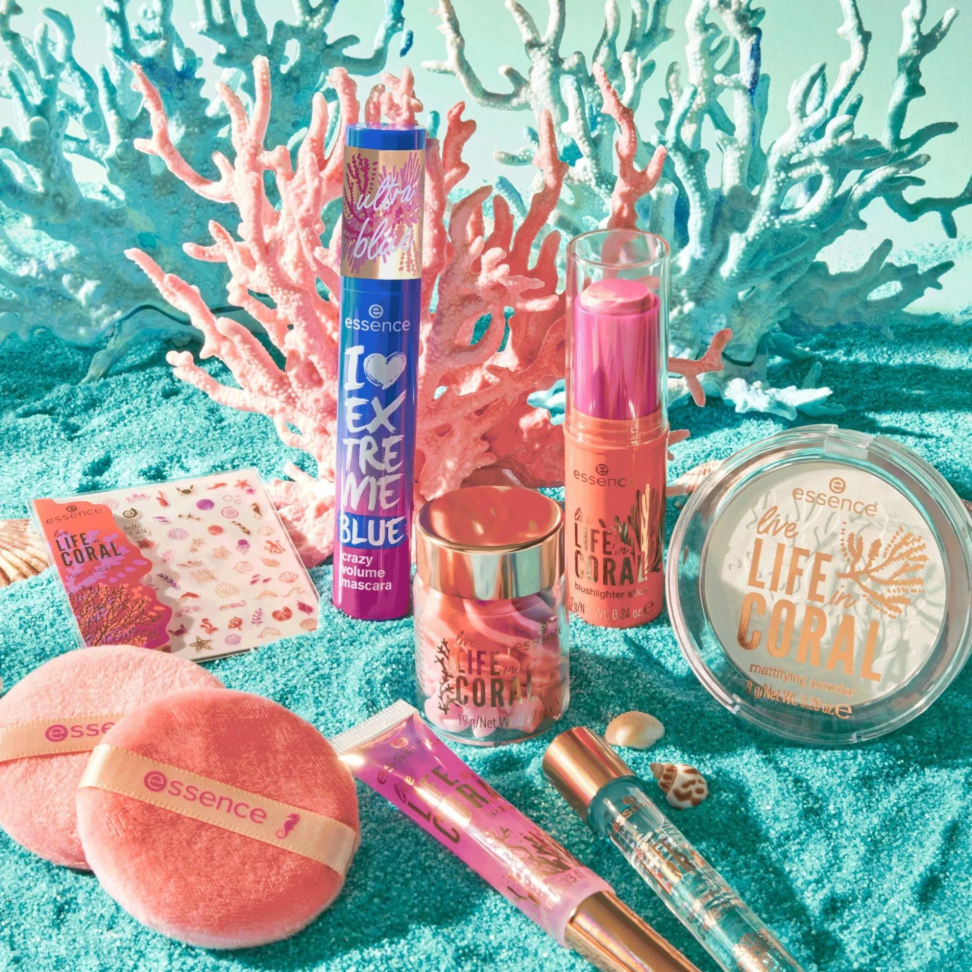 essence live LIFE in CORAL adesivi per unghie Cheap