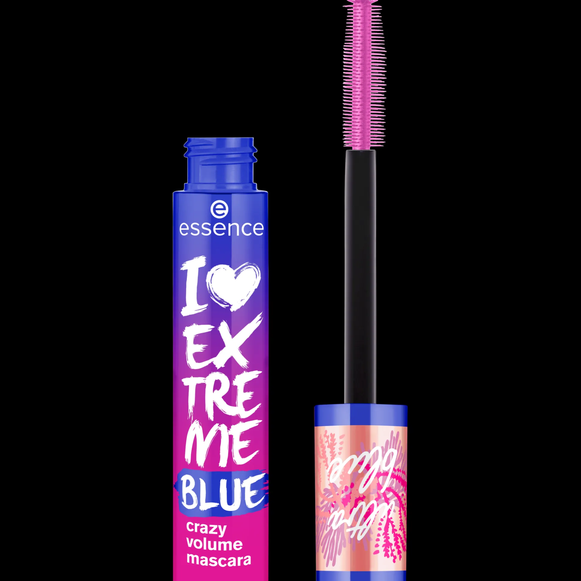 essence live LIFE in CORAL I LOVE EXTREME BLUE mascara volumizzante Store