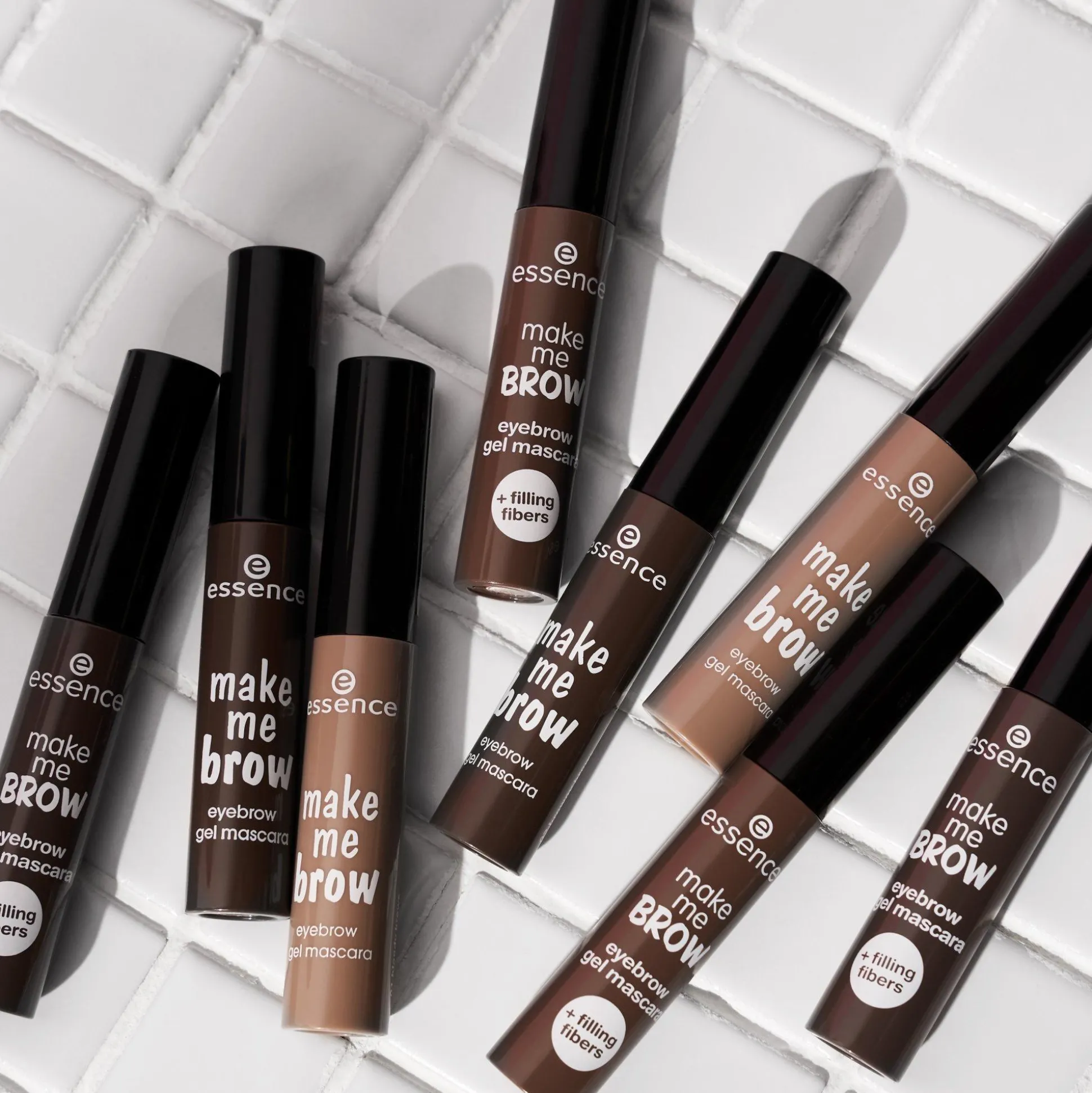 essence Make me brow mascara in gel per sopracciglia 05 - Chocolaty Brows Clearance
