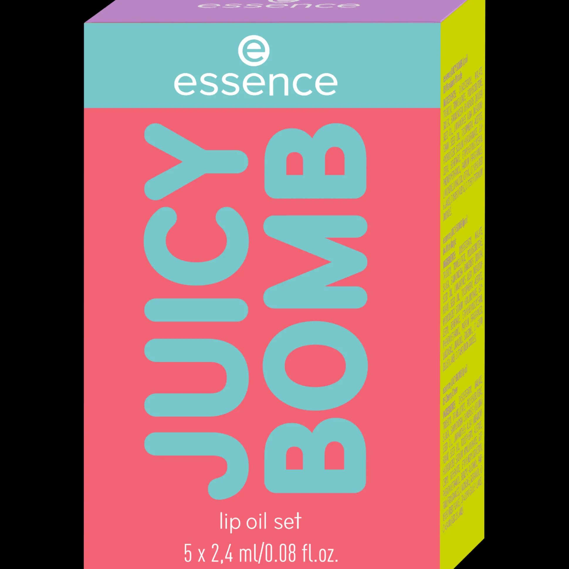 essence Set olio labbra JUICY BOMB Best
