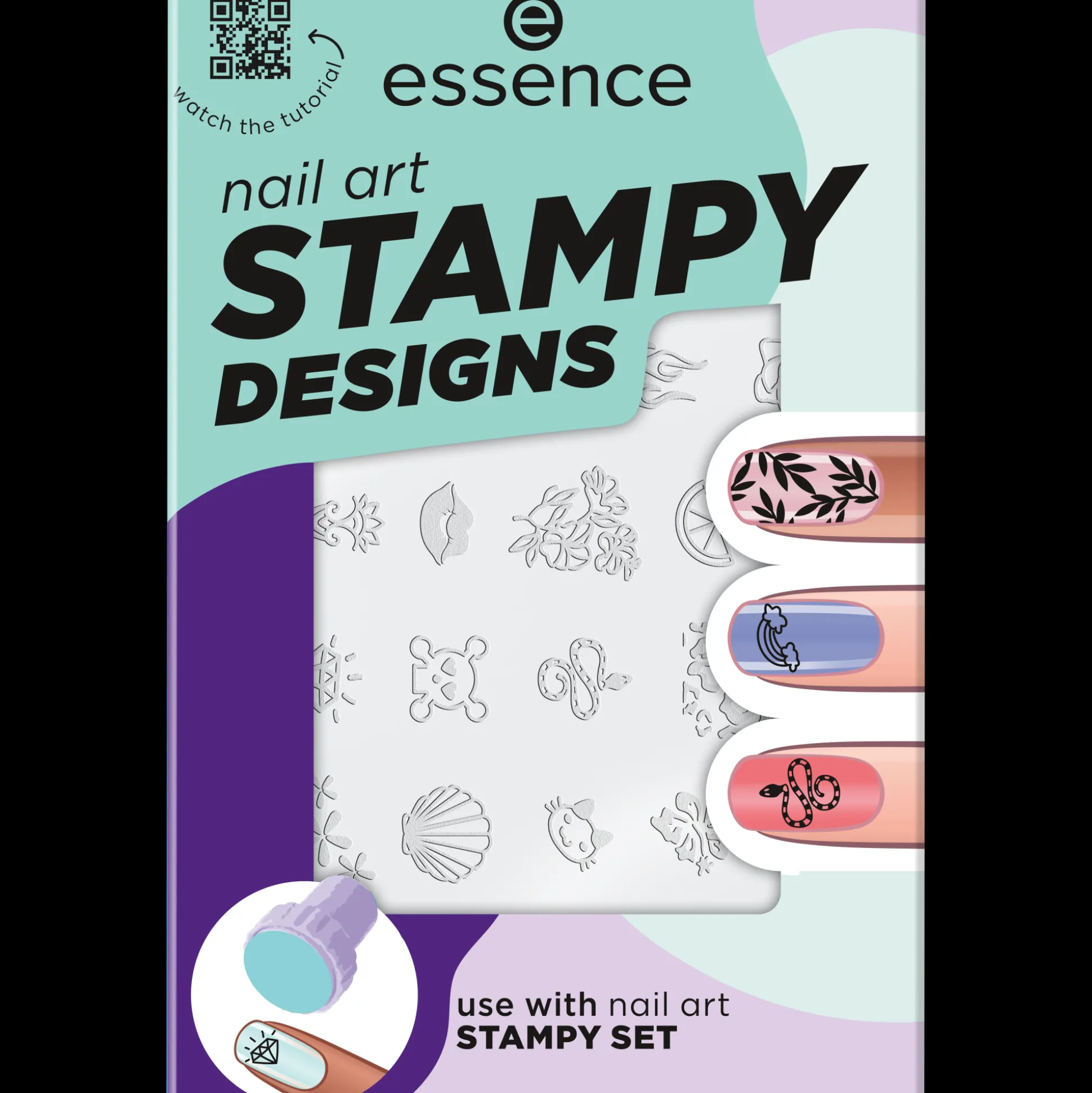 essence STAMPY DESIGNS per nail art. Clearance