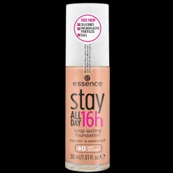 essence stay ALL DAY 16h long-lasting fondotinta viso 40 - Soft Almond Cheap