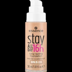 essence stay ALL DAY 16h long-lasting fondotinta viso 09.5 - Soft Buff Outlet