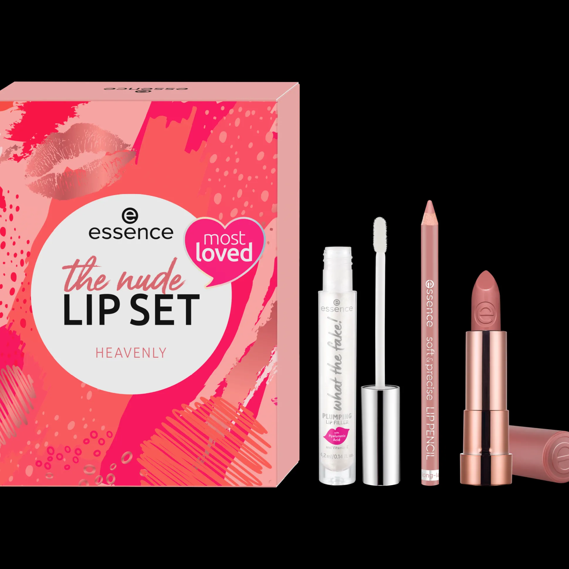 essence the nude lip set heavenly Best