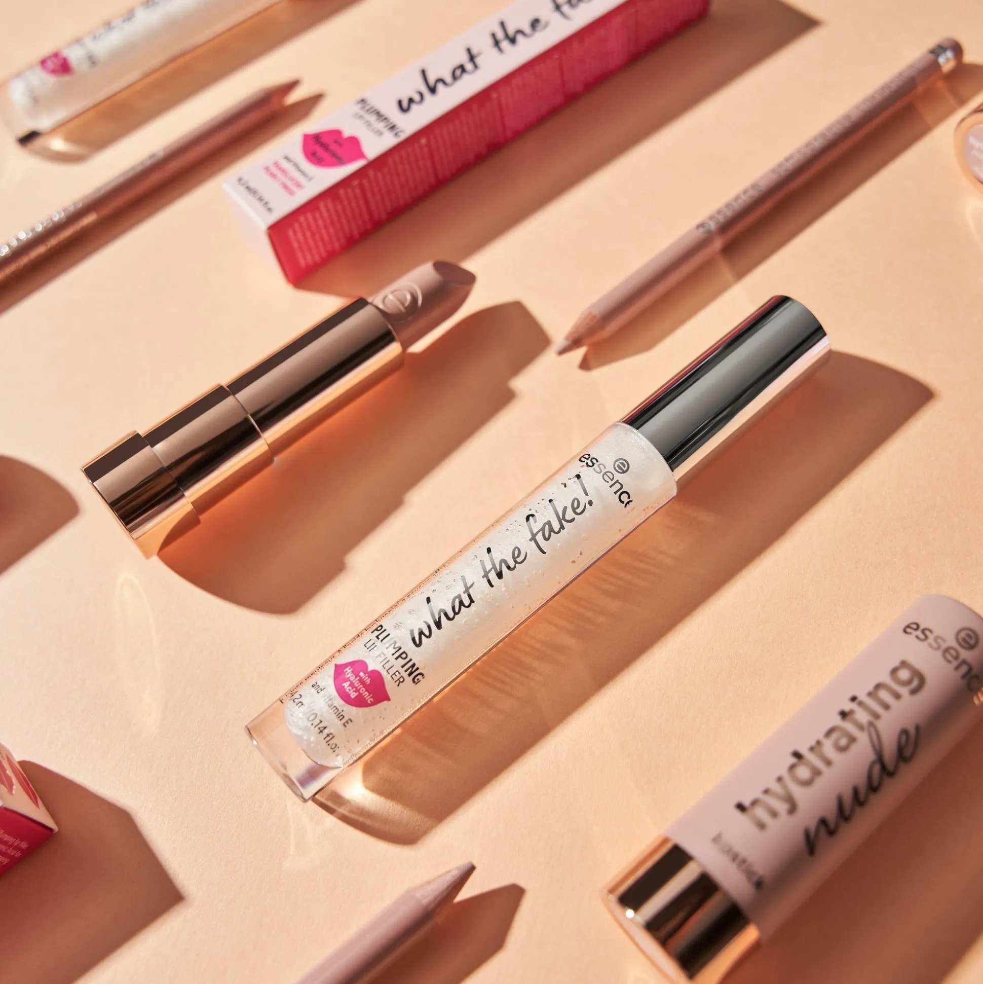 essence the nude lip set romantic Hot