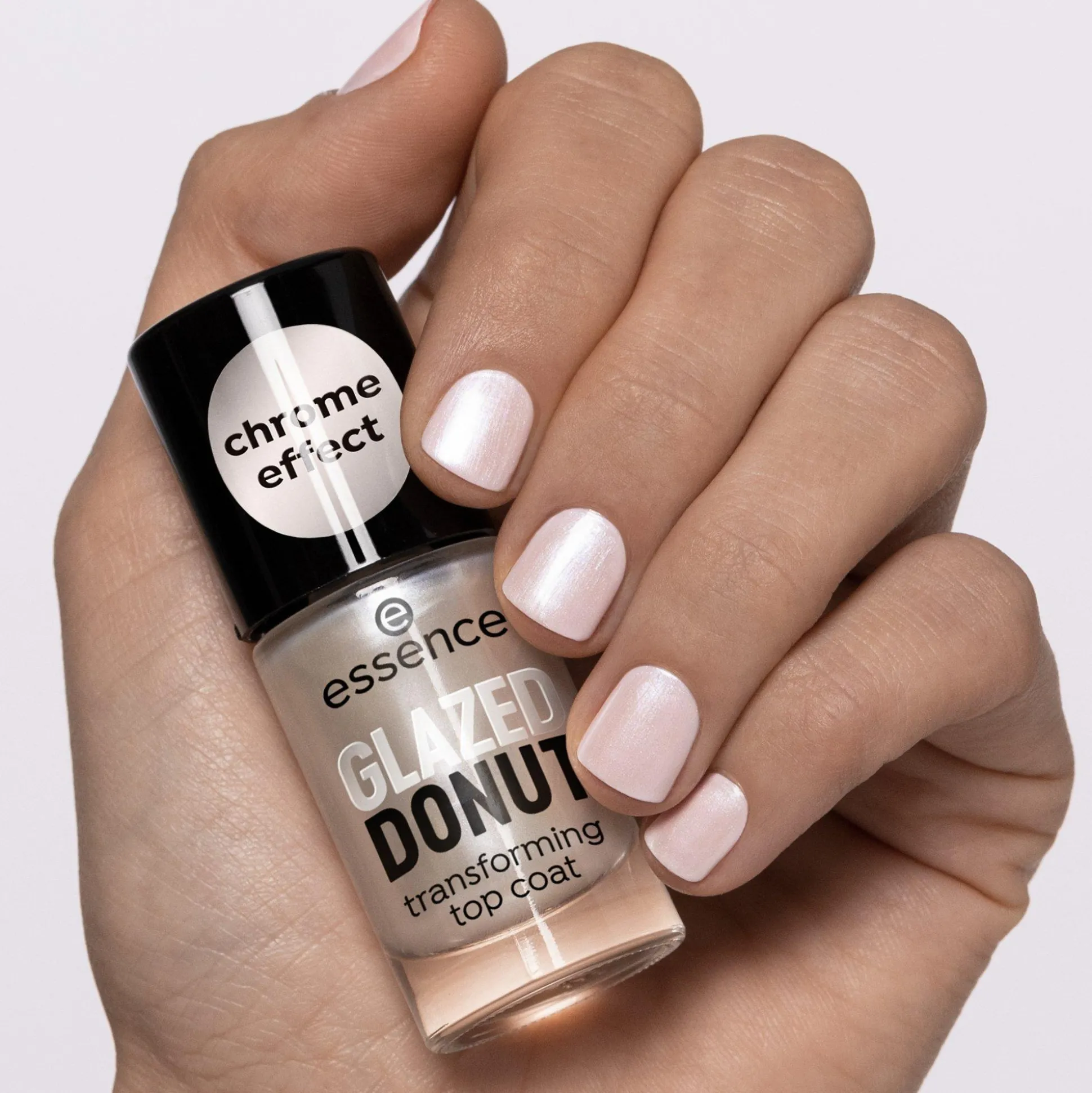 essence Top coat transforming GLAZED DONUT New